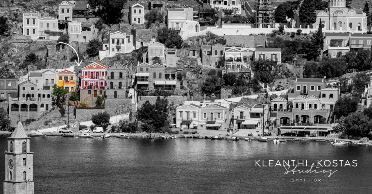 Kleanthi And Kostas Studios Simi Exterior foto